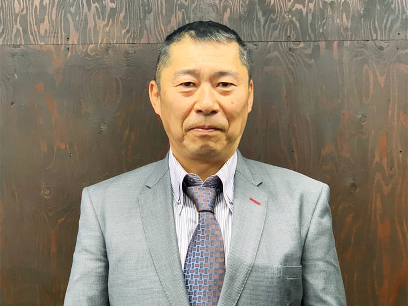 代表取締役社長　内海　宏一郎の写真